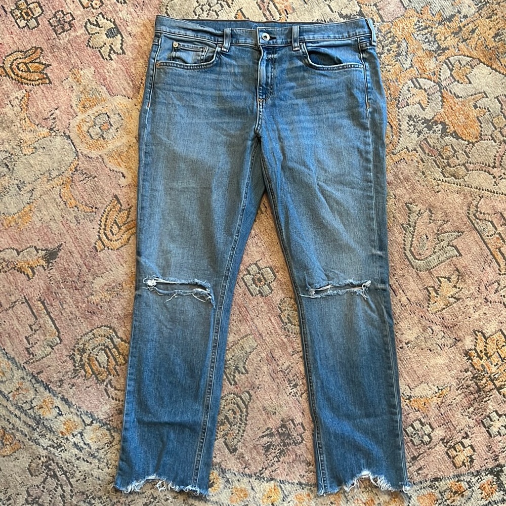 rag & bone Dre Capri Crop Boyfriend